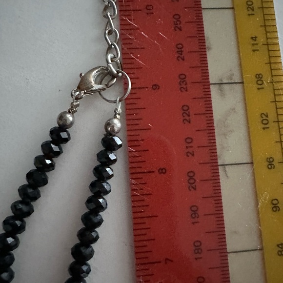 Black & Gold New Orleans Water Meter Necklace...who dat! - Picture 4 of 6